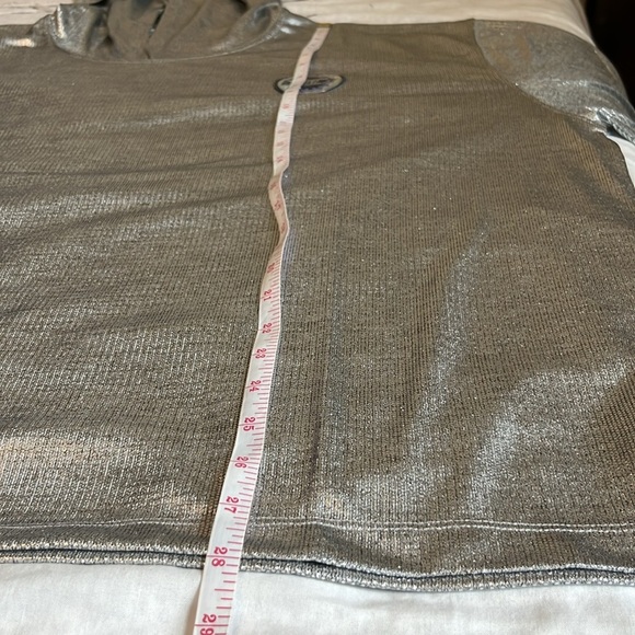 Savage X Fenty Chain Reaction Hooded Long Sleeve Tee - Picture 14 of 14